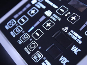 Пример подсветки плёночной клавиатуры 1