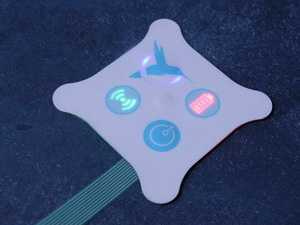 Пример подсветки плёночной клавиатуры 2