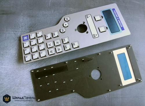 Изготовление мембранной клавиатуры на печатной плате