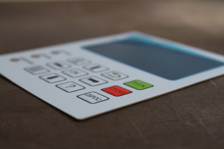 Изготовление лицевой части пленочной клавиатуры. Формовка-0