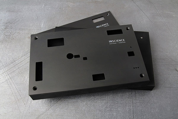 Корпус РЭА из алюминия с анодированием в черный цвет