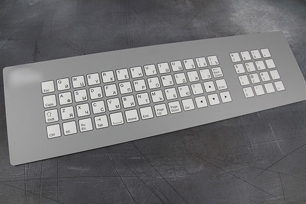 Qwerty-клавиатура (пленочно-мембранная) на печатной плате