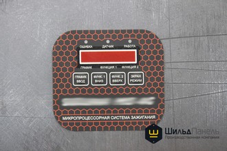 Лицевые декоративные пленочные панели для приборов: (лавсан, поликарбонат, ПВХ и полипропилен) 2