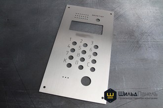Лицевые панели из нержавеющей стали 0