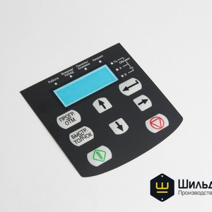 Пленочная панель небольшого размера с высокой точностью печати мелкого шрифта