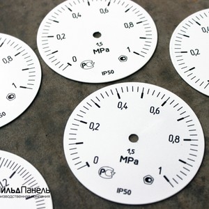 Круглая стальная шкала