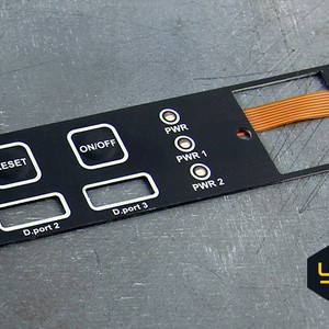 Клавиатура на полиимиде со сквозными вырезами