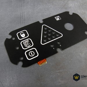 Клавиатура с печатной платой из полиимида для системы управления краном-манипулятором