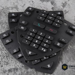 Cиликоновая клавиатура с нанесением шелкотрафаретной печати