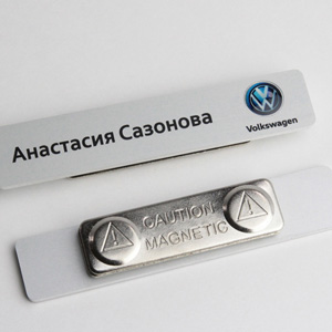 Бейдж из анодированного алюминия