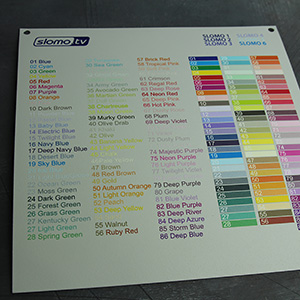 Табличка с УФ-печатью